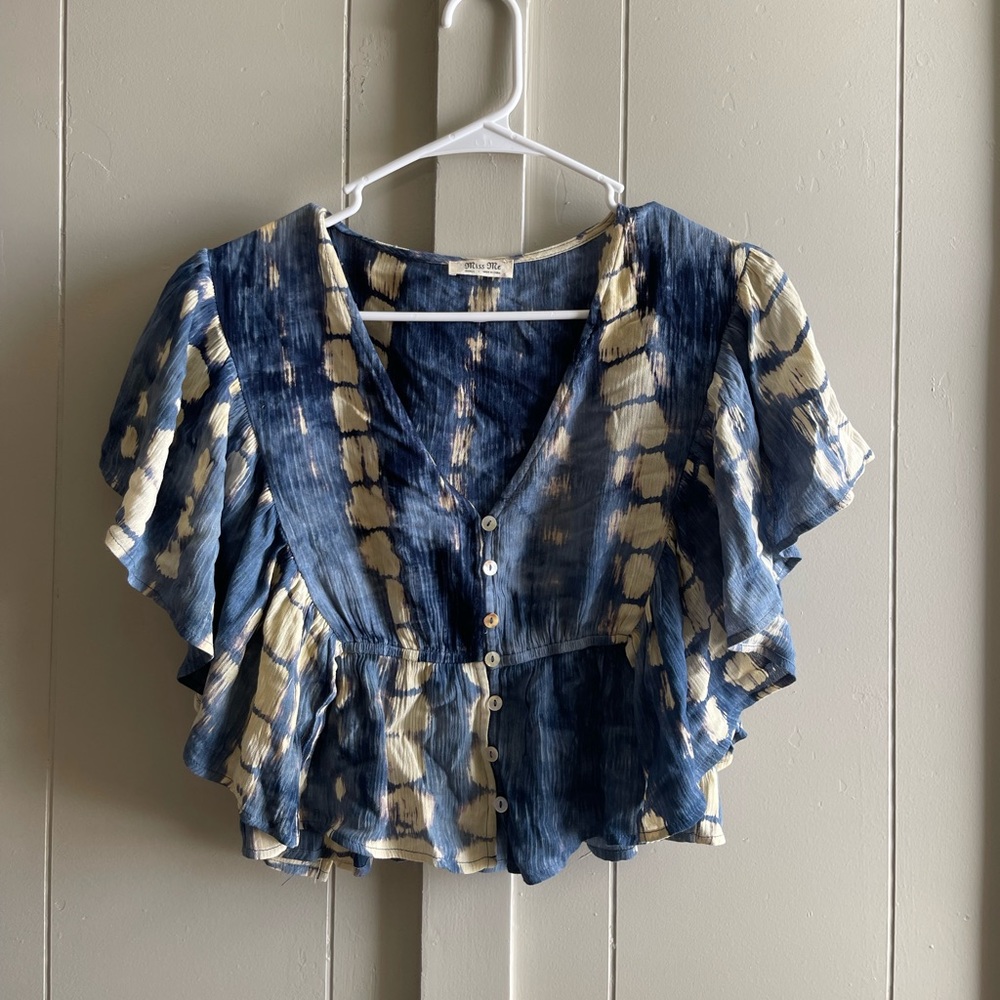 Miss Me cropped top